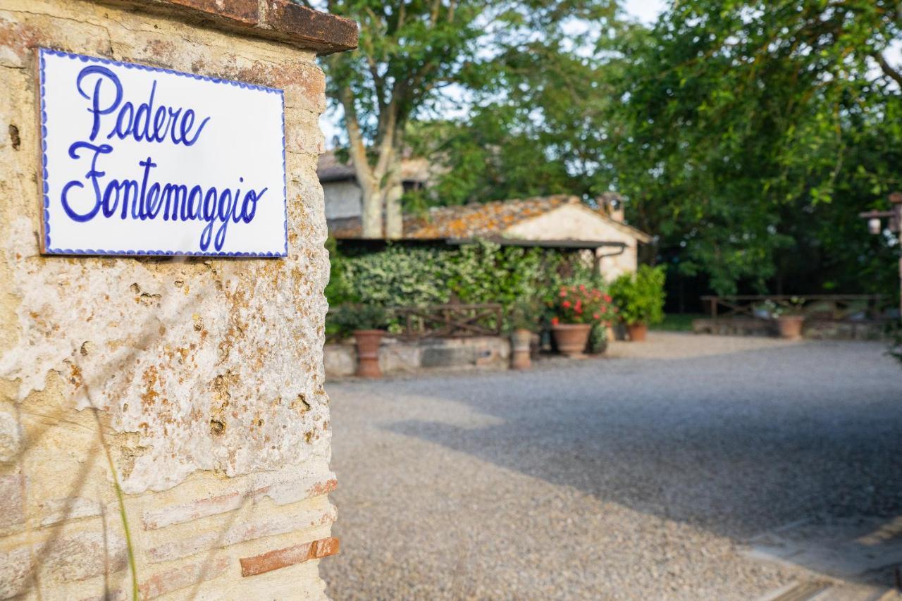 Apartamento Fontemaggio Colle di Val d'Elsa Exterior foto